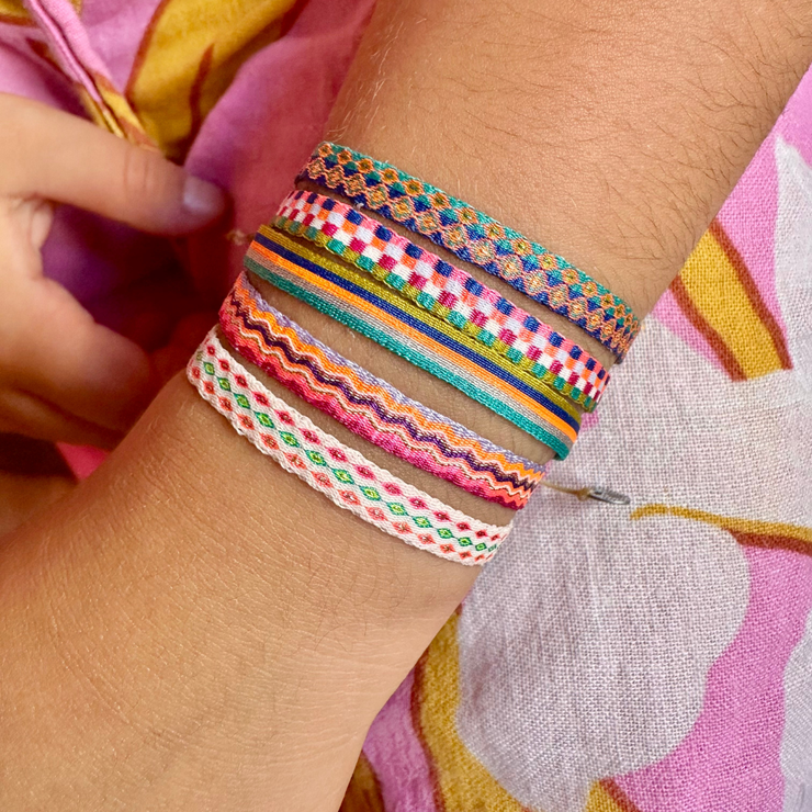 Squares Handmade Basic Bracelet for Kids