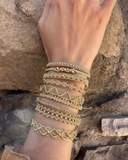 Handmade Sirena Bracelet in gold