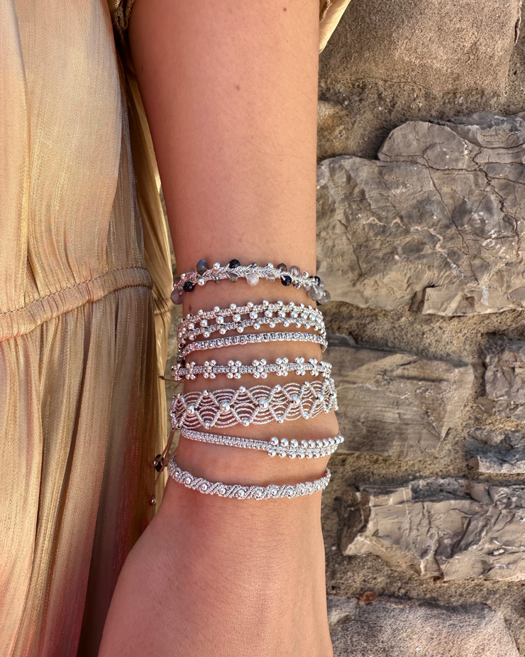 Handmade Sirena Bracelet in Silver