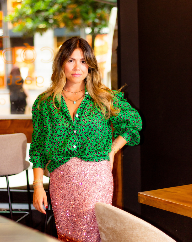 Green Leopard Shirt