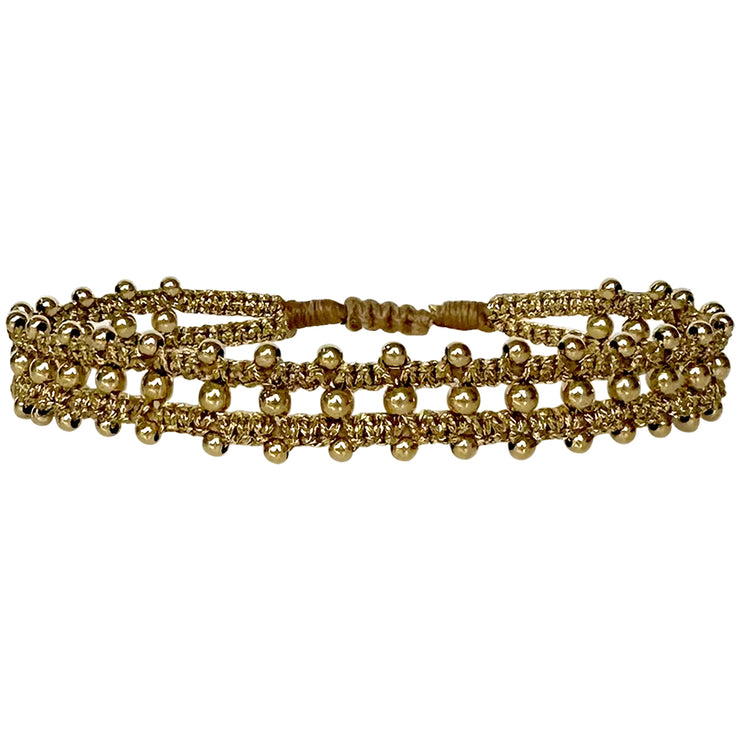 Handmade Sirena Bracelet in gold