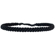 Macrame Handmade Bracelet In Black Tones For Him