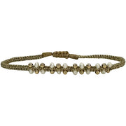 Handmade Nora Bracelet Featuring Freshwater Pearls and Gold