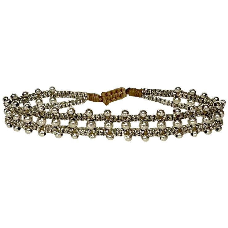 Handmade Sirena Bracelet in Silver