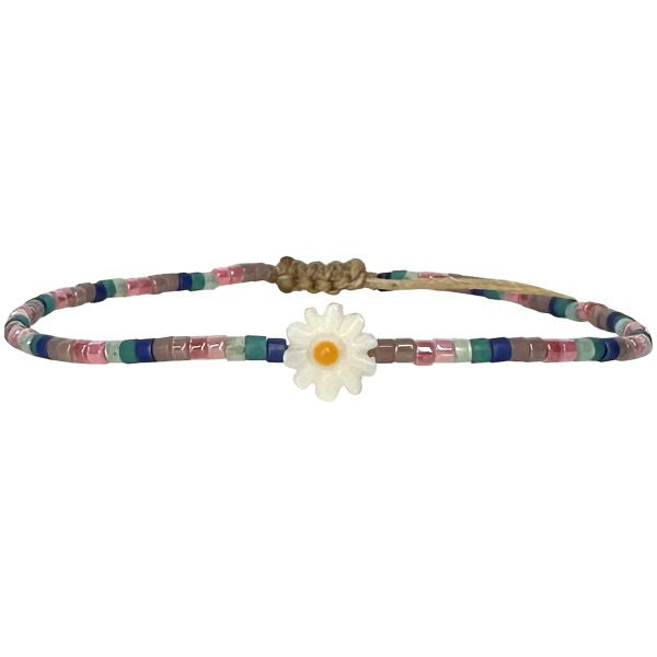 White Flower Kids Handmade Bracelet