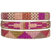 LIMITED STOCK PROMOTION: PAY 2, GET 3 Handmade Bracelets in Pink Tones