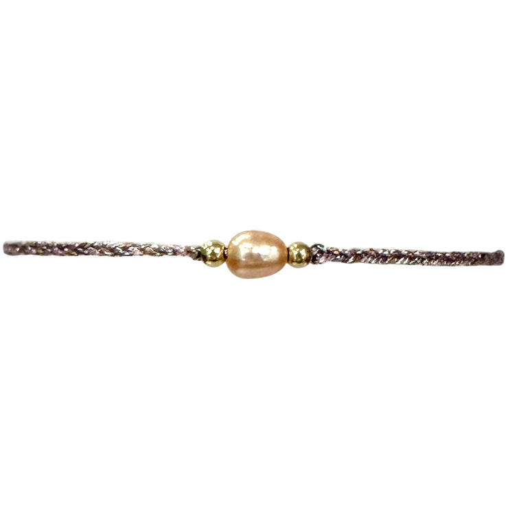 Cocoa Handmade Bracelet in Shiny Purple