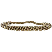 Handmade Cosmos Bracelet in Silver, Gold and Rose Gold