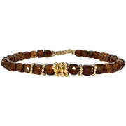 Handmade Dream Bracelet Featuring Hessonite Stones