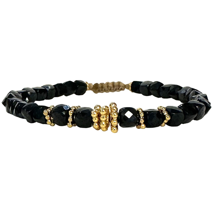 Handmade Dream Bracelet Featuring Black Onyx Stones