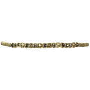 Goldy Handmade Bracelet Featuring Hematite Stones