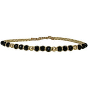 Handmade Holly Bracelet Featuring Spinel Stones And Gold