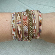 LIMITED STOCK PROMOTION: PAY 2, GET 3 Handmade Bracelets in Rose Gold Tones