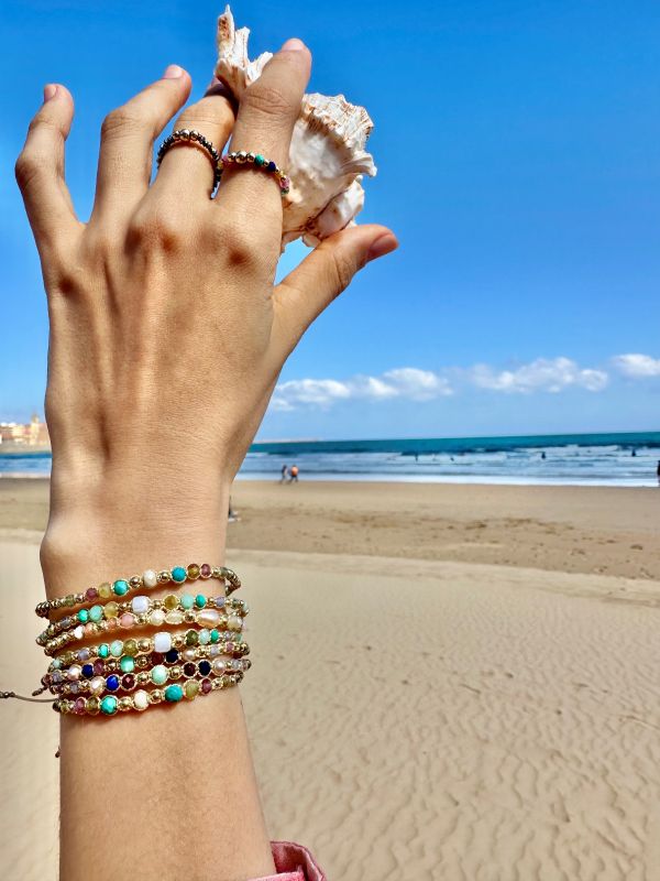 Eva Handmade Bracelet Featuring Freshwater Pearls
