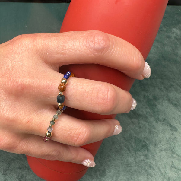 Watermelon Tourmaline Ring –