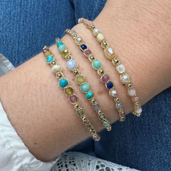 Eva Handmade Bracelet Featuring Freshwater Pearls