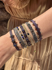 Aurum Handmade Bracelet Featuring Hematites Stones