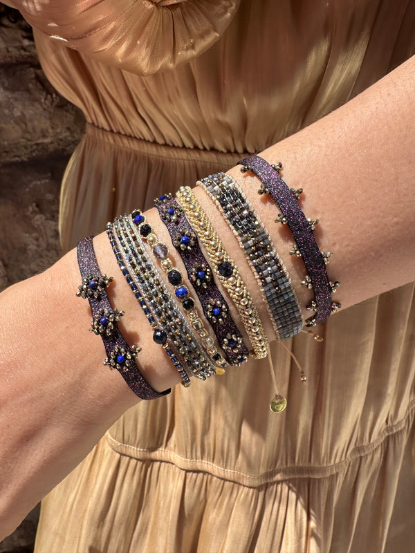 Aurum Handmade Bracelet Featuring Hematites Stones