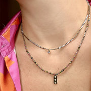 Isla Necklace in Neutral Tones