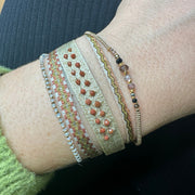 Gypsy Handmade Bracelet in Neutral Tones