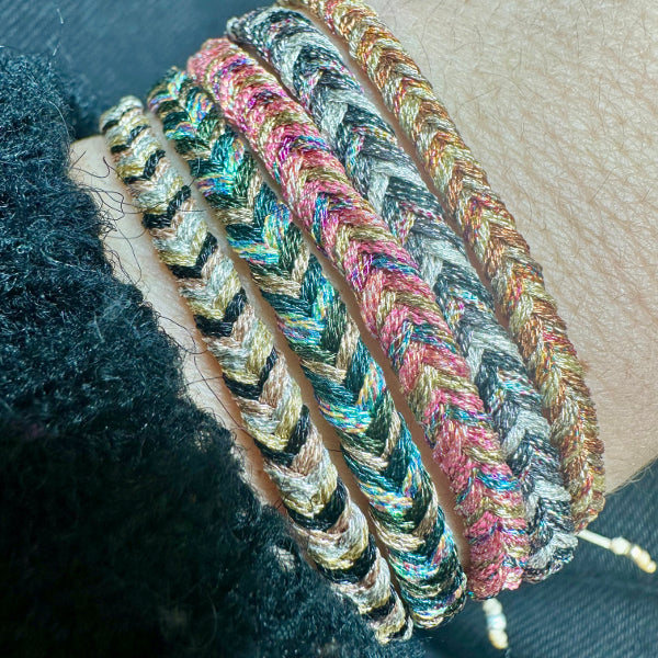 Multicolor Trenza Handmade Bracelet