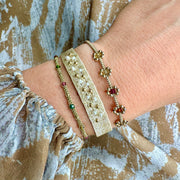 Paris Handmade Bracelet Featuring Freshwater Pearls and Gold