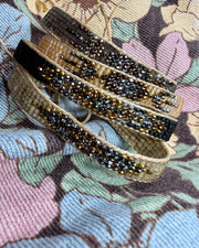 Petra Handmade Bracelet in Nude and Grey Tones