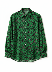 Green Leopard Shirt
