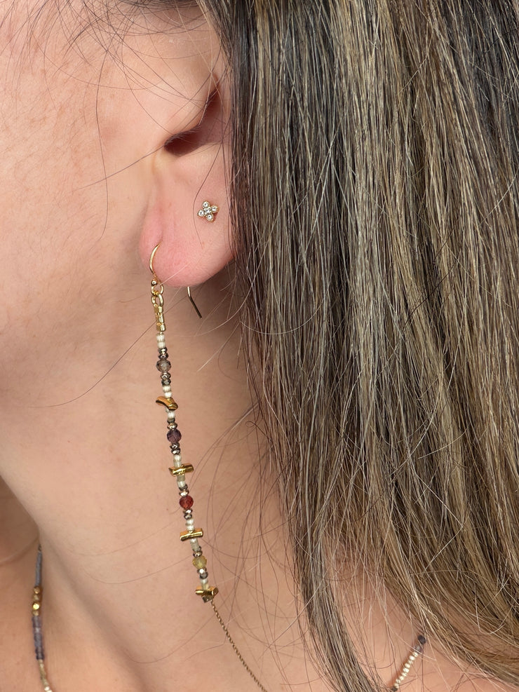 Afrodita Handmade Earrings in Golden Tones