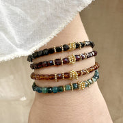 Handmade Dream Bracelet Featuring Black Onyx Stones