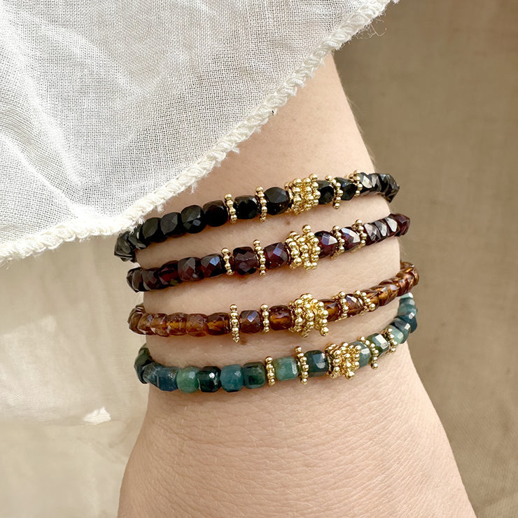 Handmade Dream Bracelet Featuring Black Onyx Stones