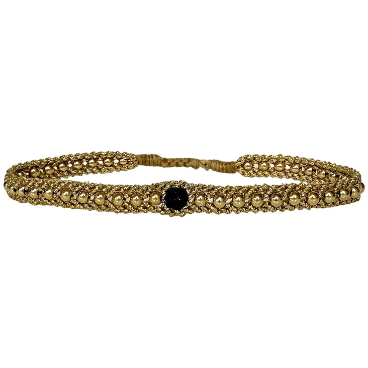 Handmade Kiara Bracelet Featuring Lapis-lazuli Natural Stone