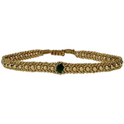 Handmade Kiara Bracelet Featuring a Green Onyx Stone