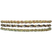 Metalic Handmade Bracelets in Pink and Nude Tones