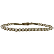 Moon Handmade Bracelet Featuring Fresh-Water Pearls