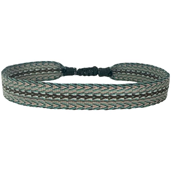 Handmade Bracelet in Blue and Beige Tones For Him
