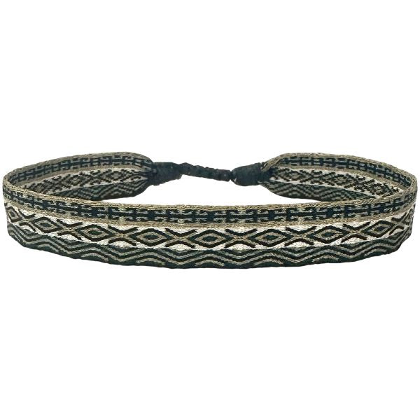 Handmade Bracelet in Green and Beige Tones For Him