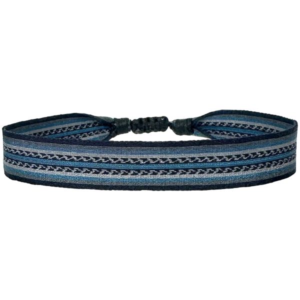 Handmade Bracelet in Dark Blue For Him