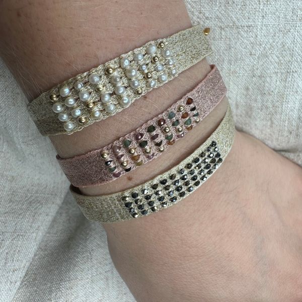 Rosario Hematite Handmade Bracelet