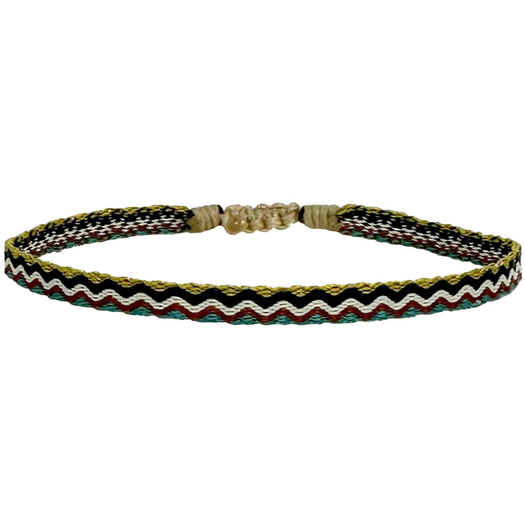 HANDMADE BASIC KIDS BRACELET WITH ZIG-ZAG DESIGN