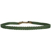 Handmade Basic Kids Bracelet in Black and Neon Green
