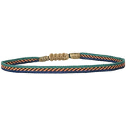 Handmade Basic Kids Bracelet in Blue and Orange Tones