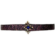 Ada Handmade Bracelet in Dark Blue Tones