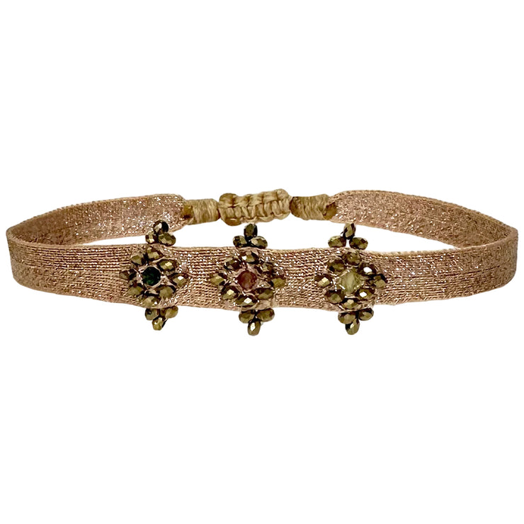 Emma Handmade Bracelet in Light Pink Tones