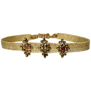 Emma Handmade Bracelet in Golden Tones