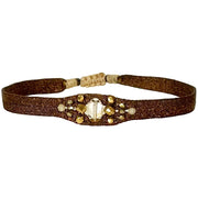 Isla Handmade Bracelet in Brown Tones