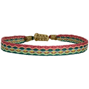  Barcelet Bliss!! This handmade wonder is the perfect splash of color and joy for the little ones!! They will never want to take them off, so let them play and play all day long!!  Details:  -Handmade Bracelet for kids  - Handwoven using Polyester  -Can be worn in the water - Width 5mm  -Can be worn in the  water