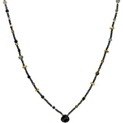 Celeste Necklace in Black Tones