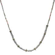 Pink Sweetwater Pearls Necklace With Gold Details