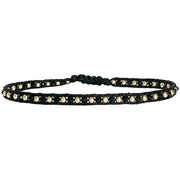 Nila Handmade Bracelet in Black and Gold